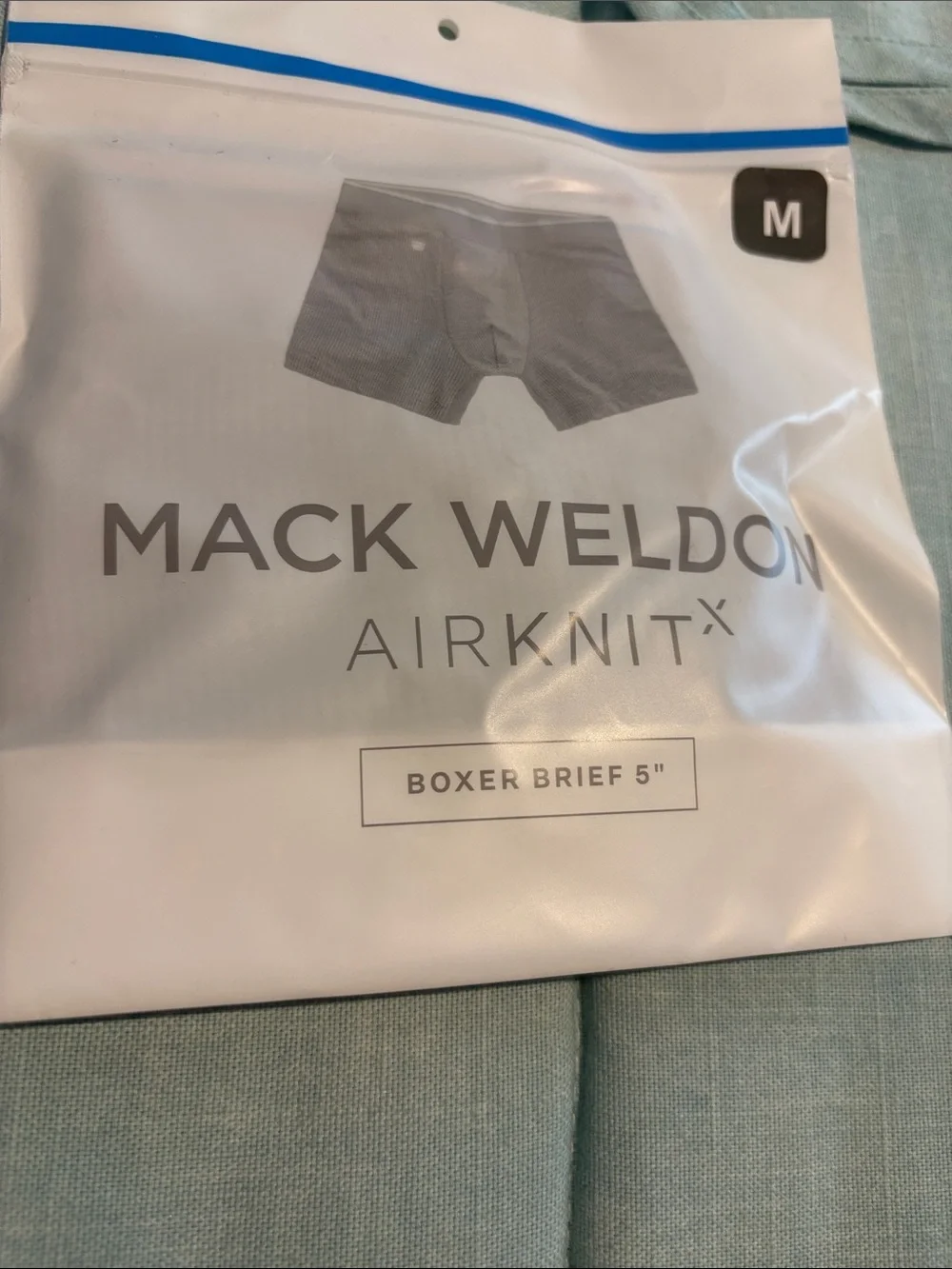 Mack Weldon AirKnitx Boxer Briefs - Gray